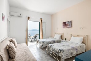 4 bedrooms, in-room safe, iron/ironing board, free WiFi - Four-Bedroom Villa Eleni by Konnect, with Private Pool & Stunning Seaview (Corfu)