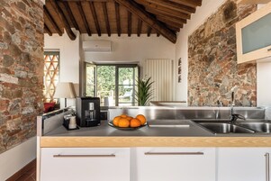 Panoramic Apartment, 2 Bedrooms, Valley View, Tower | Living area | 50-inch Smart TV with cable channels