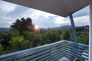 Uitzicht vanuit accommodatie