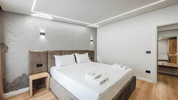 Superior-Doppelzimmer | Italienische Bettbezüge von Frette, hochwertige Bettwaren
