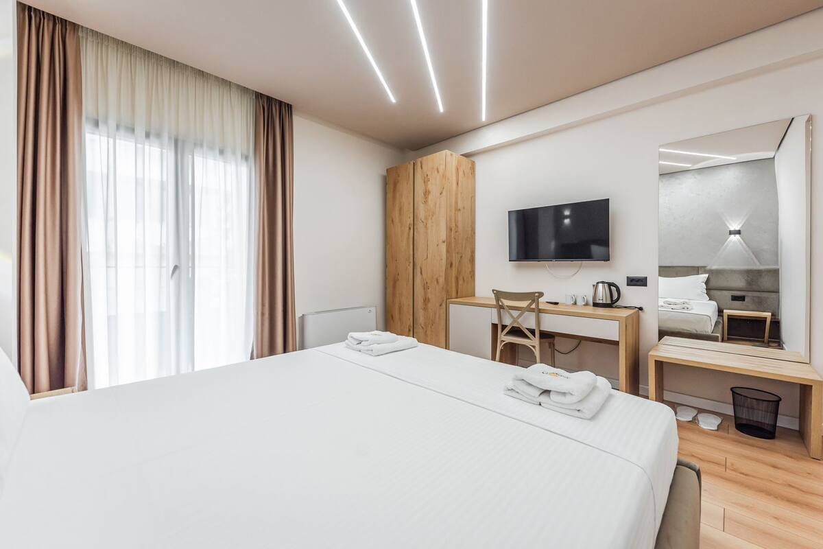 Habitación Deluxe doble | Sábanas italianas Frette y ropa de cama de alta calidad