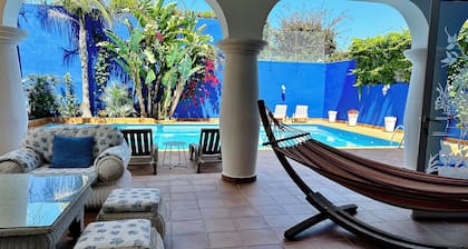 Haddad's luxurious villa with an amazing view and swimming pool
