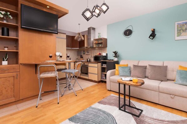 TV - Serdeczna 5 | Subtle Studio | Balcony | Gdańsk (Gdansk)