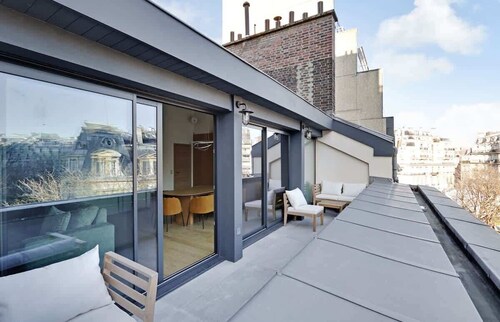 Splendide 2-CH/2-SdB ac Terrasses - Porte-Dauphine