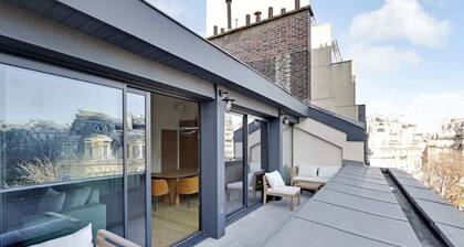 Splendide 2-CH/2-SdB ac Terrasses - Porte-Dauphine