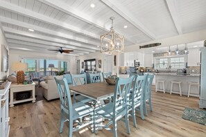 Dining - Best of Both 5 Bedroom Inlet Front (Garden City Beach)