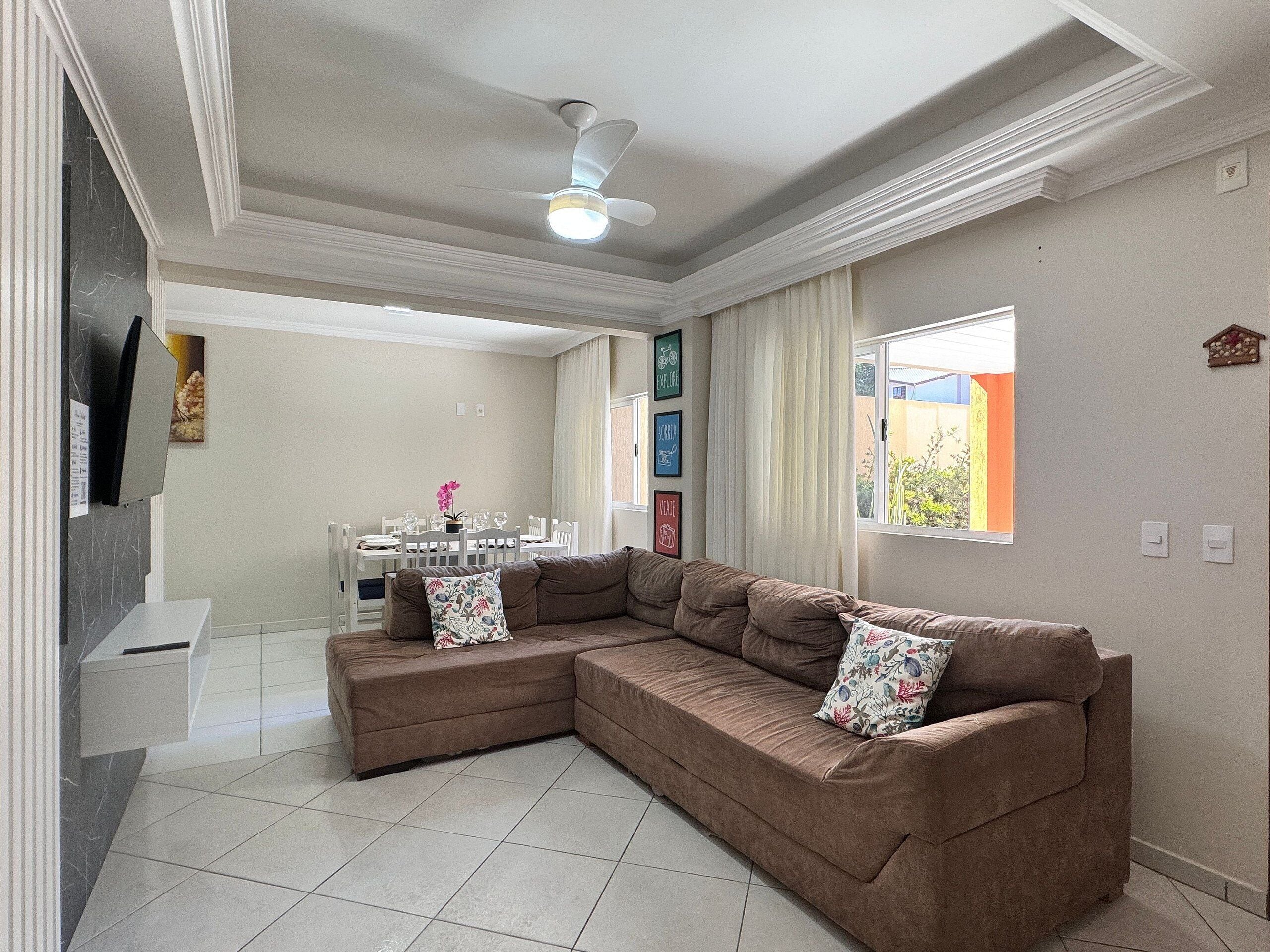 Apartamento | Área de estar | Smart TV