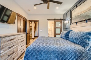 Ferienhaus, 4 Schlafzimmer | 4 Schlafzimmer, laptopgeeigneter Arbeitsplatz, Bügeleisen/Bügelbrett