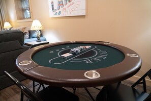 Game room - New! 4BR Lake Namakagon Cabin - Sleeps 16 - Lakefront w/ boat access (Cable)