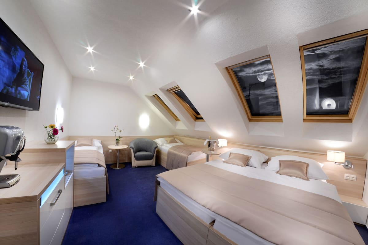 1 slaapkamer, een minibar, gratis wifi, beddengoed