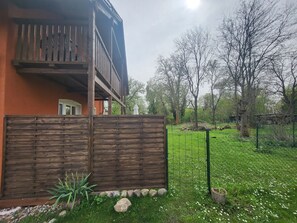 Standard Condo, Fireplace, Ground Floor | Terrace/patio