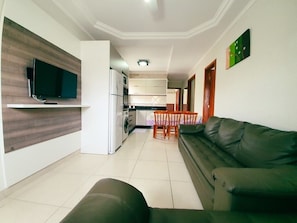 Apartment | Living area - Residencial Falcão (Bombinhas)