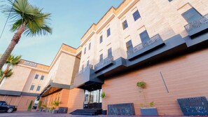 Façana frontal de l'allotjament