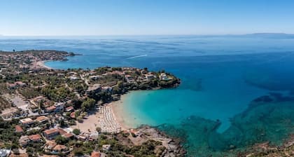 Villa Dioni Tria - Zwei Schlafzimmer Villa, Schläft 5