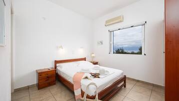 2 bedrooms, iron/ironing board, travel crib, WiFi