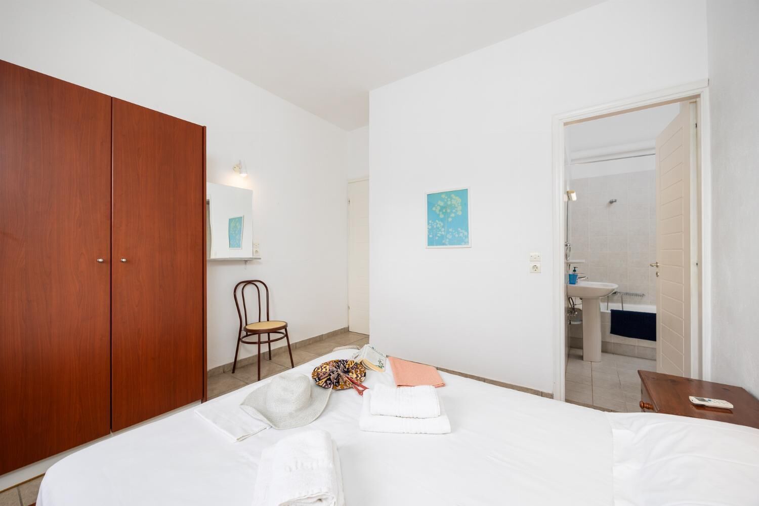2 bedrooms, iron/ironing board, travel crib, WiFi