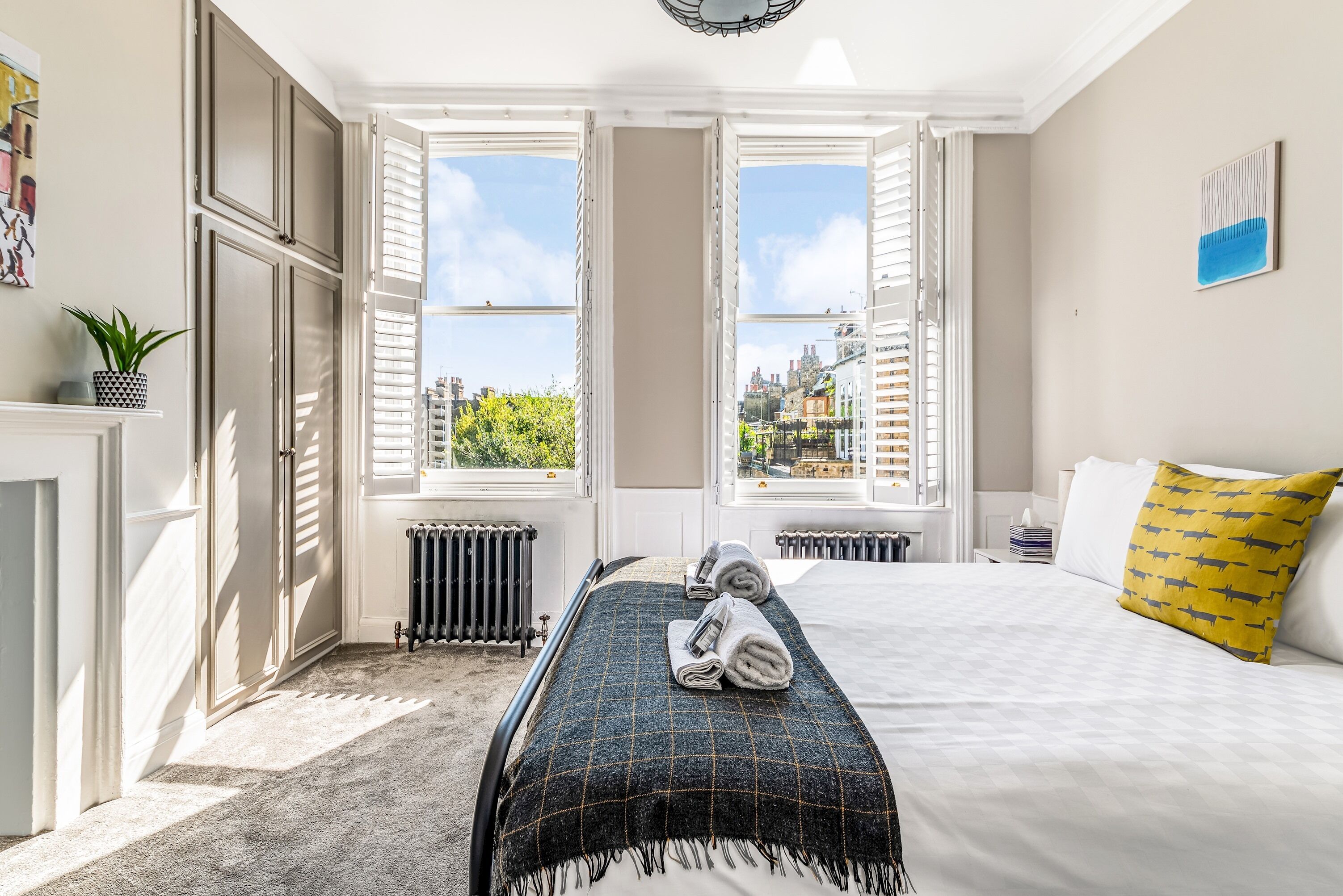 1 soverom, strykejern/-brett, wi-fi (inkludert) og sengetøy