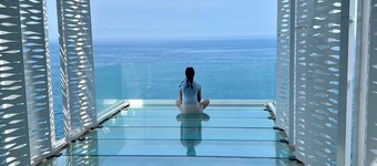 Loft Casa Tierra: AC y terraza privada vista al mar