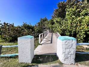 Beach nearby, white sand