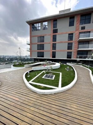 Enceinte de l’hébergement