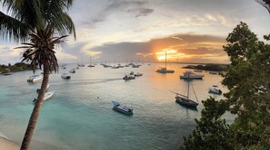 Family Apartment, Multiple Beds, Ocean View | Terrace/patio