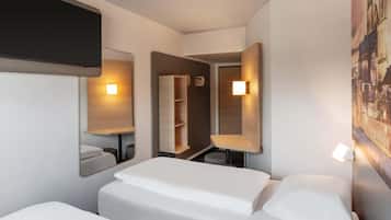 Escrivaninha, quartos à prova de som, Wi-Fi de cortesia