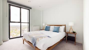 Superior Two Bedroom Apartment | Desk, iron/ironing board, free WiFi, bed sheets