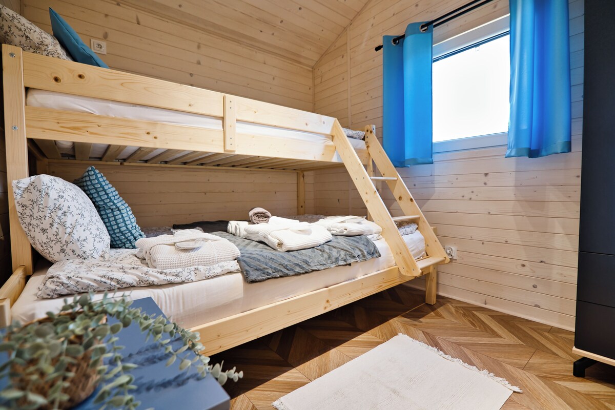 Chalet exclusivo | Ropa de cama hipoalergénica y colchones viscoelásticos