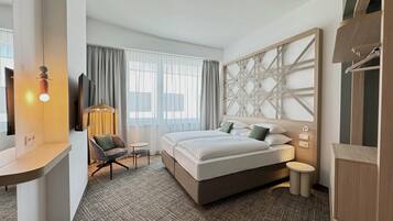 Comfort Double or Twin Room, Non Smoking | 1 bedroom, premium bedding, in-room safe, desk