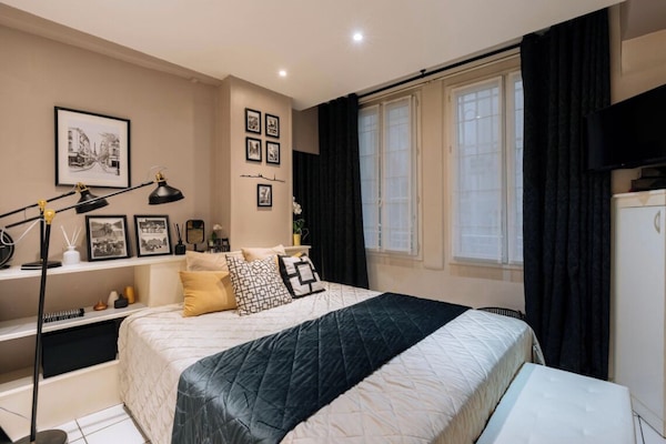 1 soveværelse, strygejern/strygebræt, gratis Wi-Fi, sengetøj