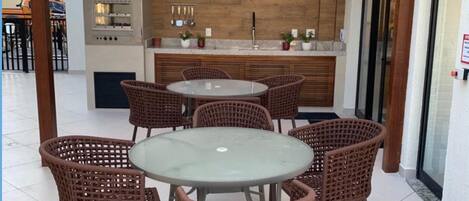 Restauration en plein air