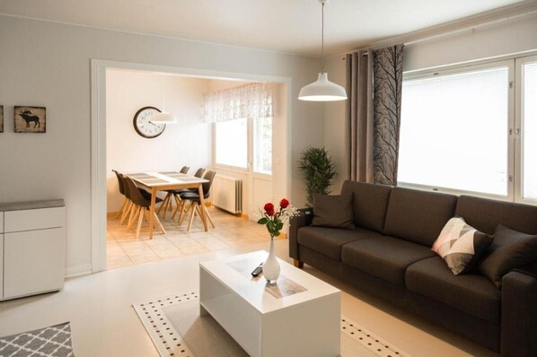 Living area - Apartment City-Pekka (Rovaniemi)