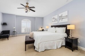 2 bedrooms, iron/ironing board