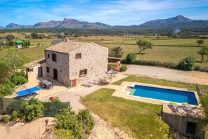 Exterior - Cas Murero Stone finca with swimming pool for 8 (Son Serra de Marina)