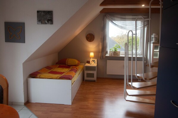 1 Schlafzimmer, kostenloses WLAN, Bettwäsche