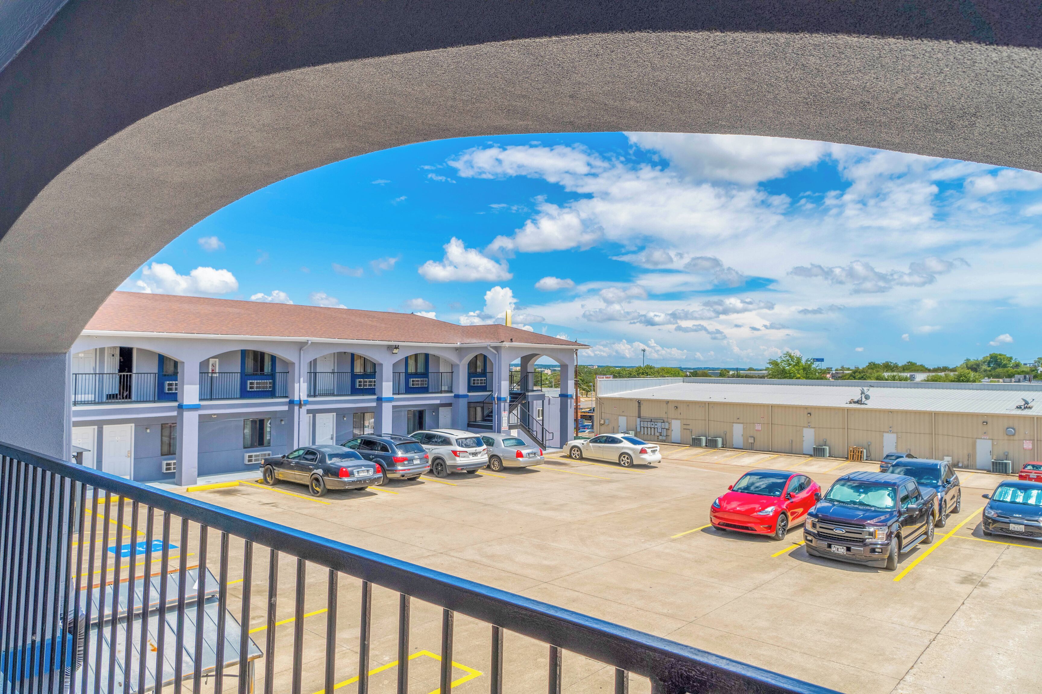 Utsikt fra overnattingsstedet