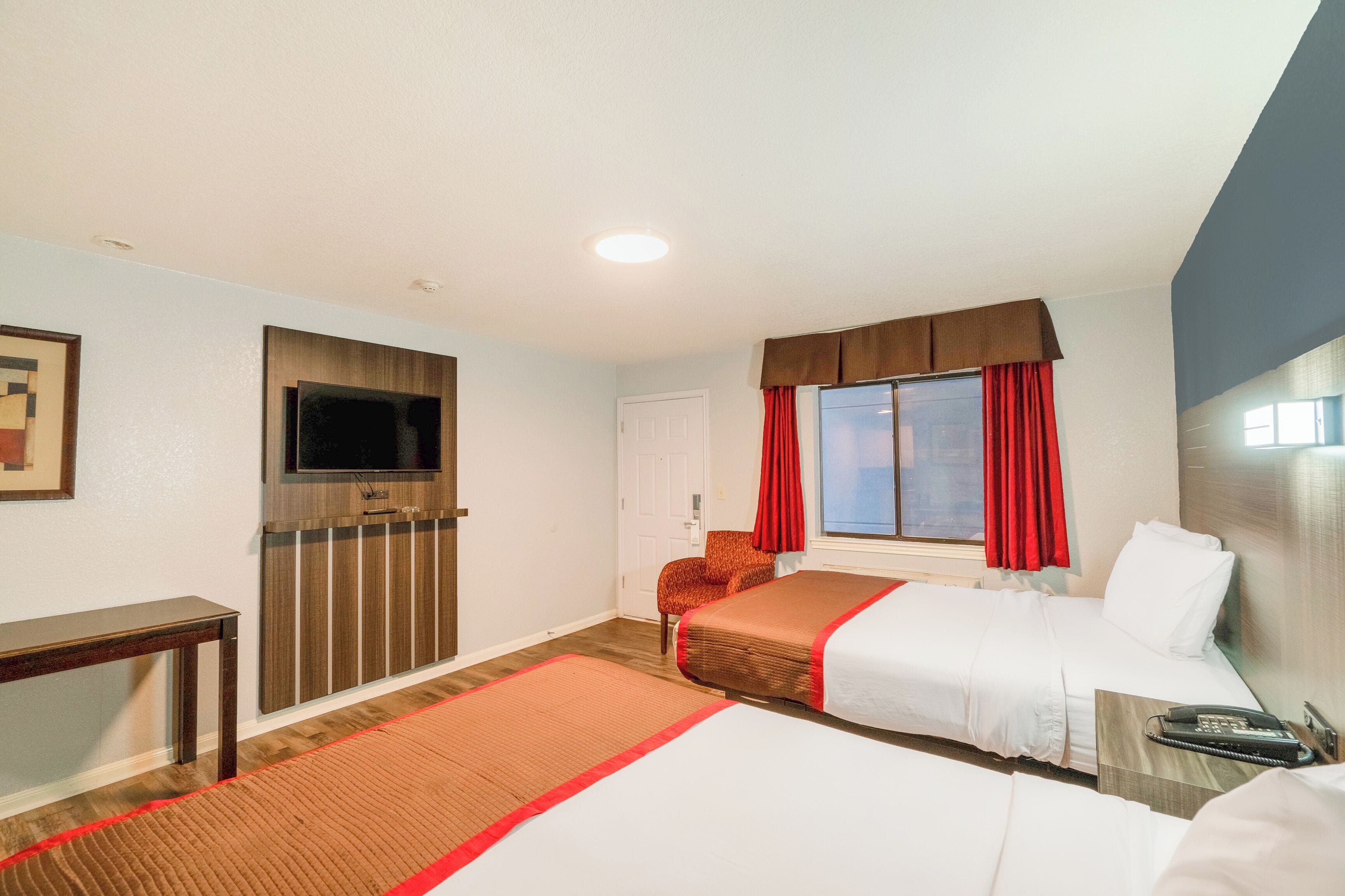 Desk, iron/ironing board, free WiFi, bed sheets