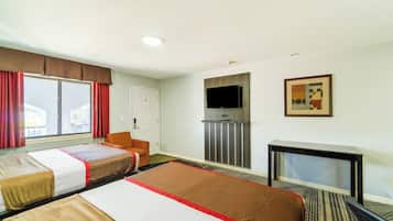 Desk, iron/ironing board, free WiFi, bed sheets