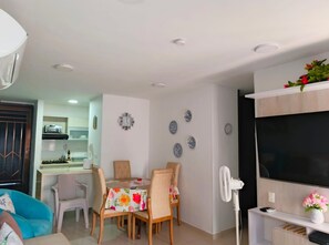 Comfort Apartment, 3 Bedrooms | Living area - Oporto Condominium Apartments  (Barranquilla)