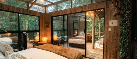 Cabaña superior | 1 habitación, ropa de cama de alta calidad, minibar y wifi gratis