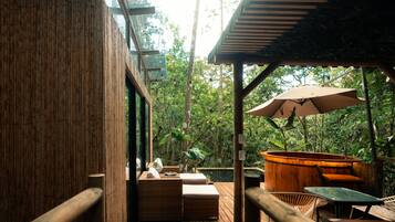 Cabane Supérieure | Coin séjour