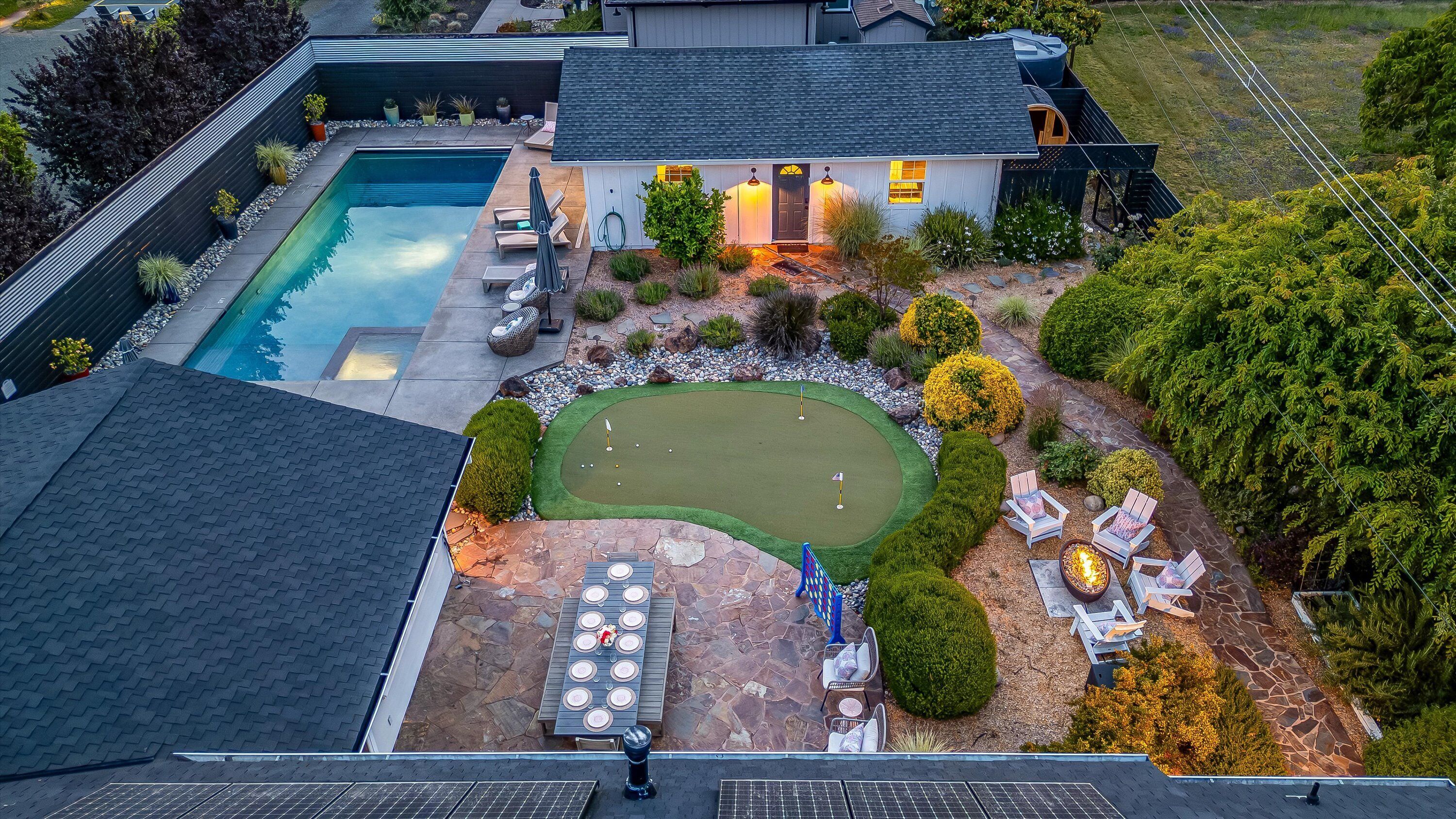 Beheizter Pool