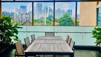 City view from property