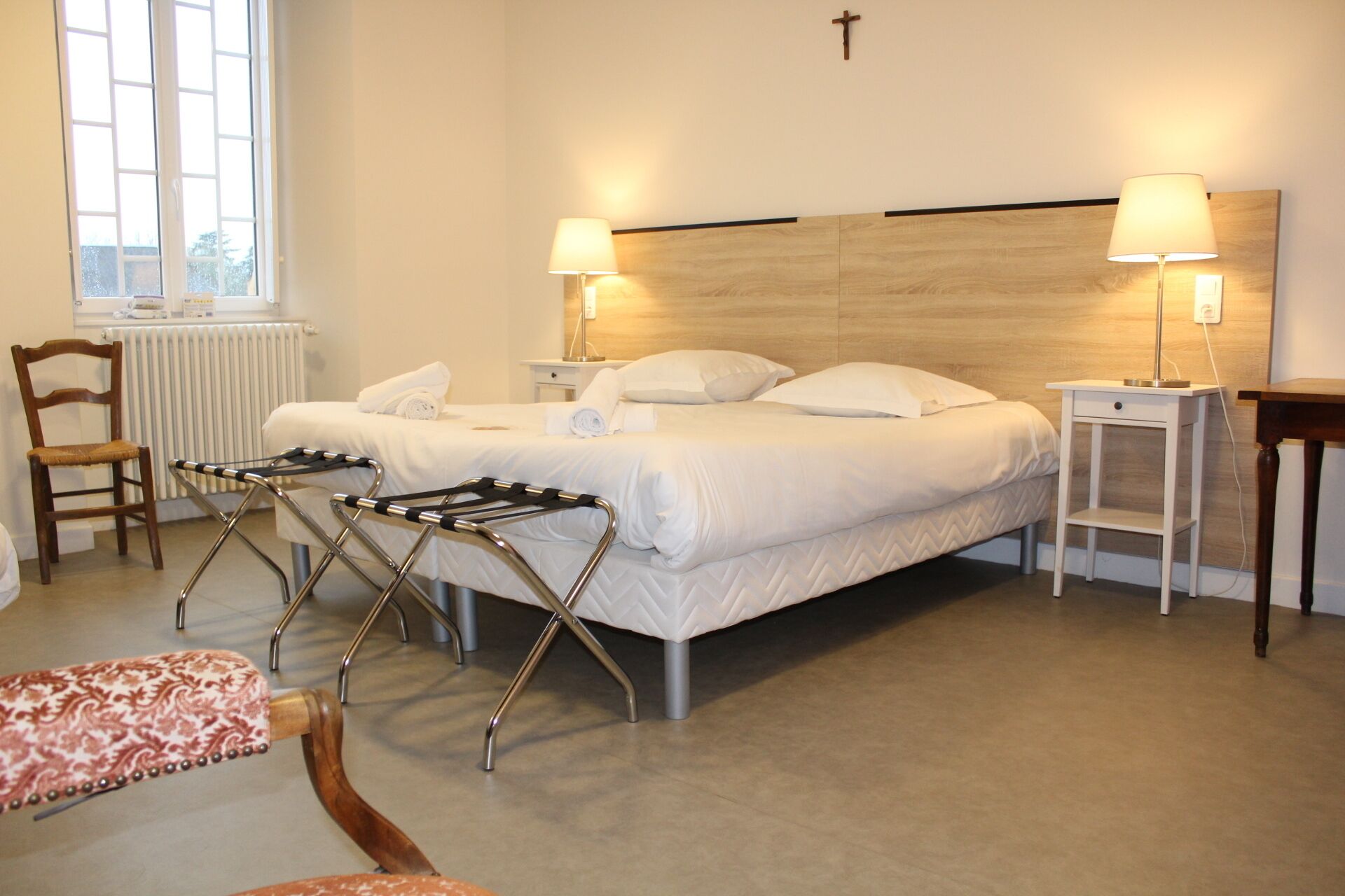 Doppelzimmer | Schreibtisch, schallisolierte Zimmer, kostenloses WLAN