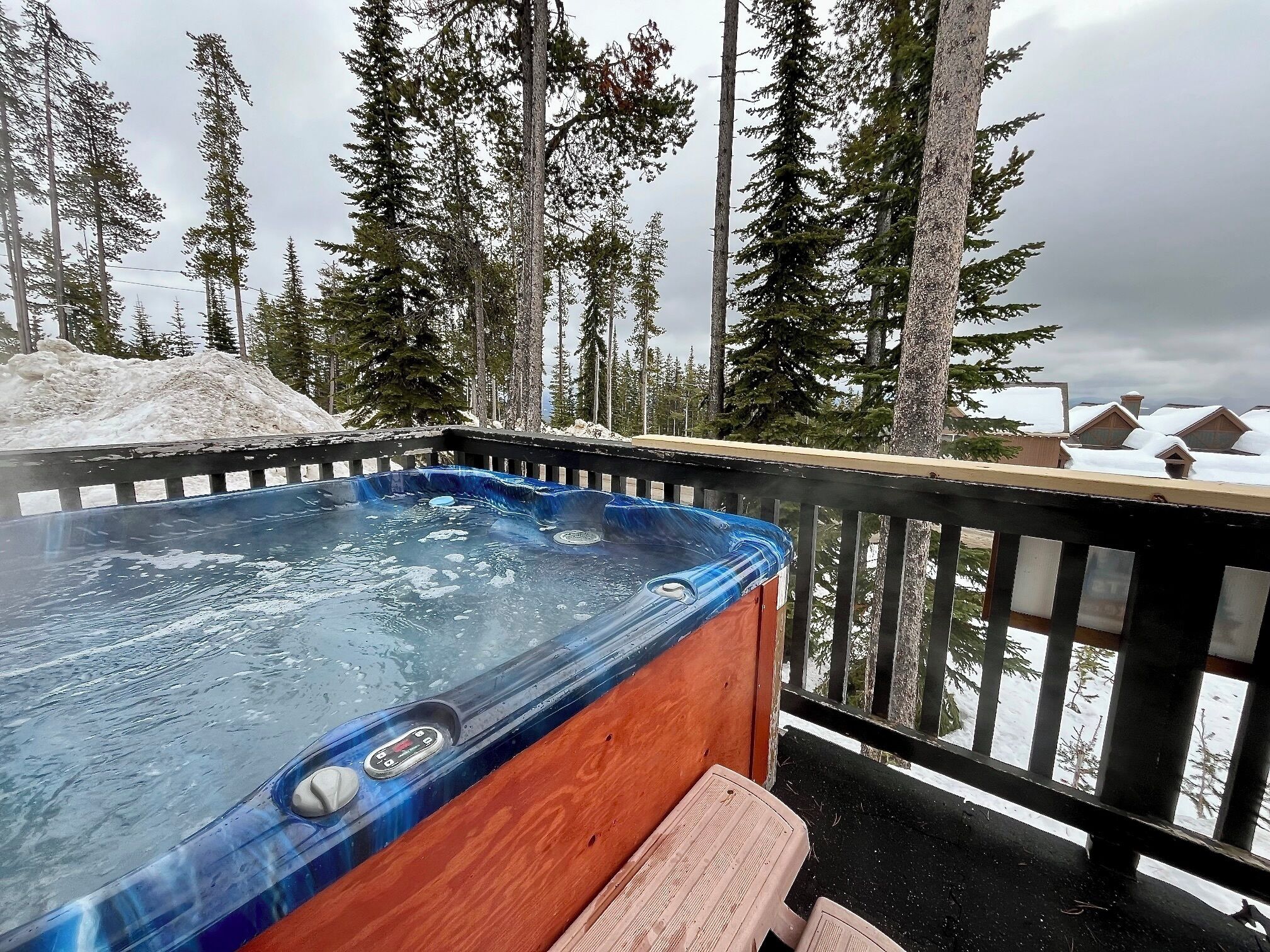 Bain à remous extérieur