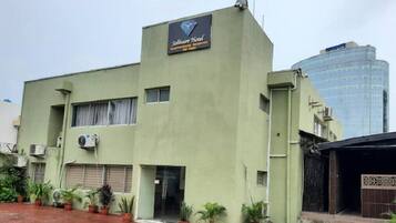 Fachada del alojamiento