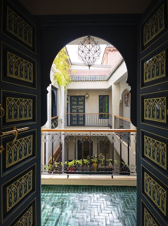 View from property. Riad Atrium