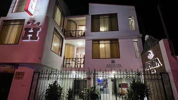 Fassade der Unterkunft