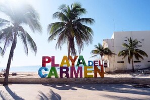 Experience the beauty of Playa del Carmen from this stunning beachfront location.