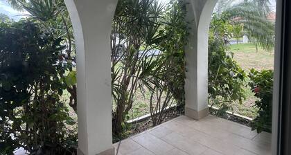 Judith's Fancy Aqua Blue in a secure neighborhood & walking distance to beach.